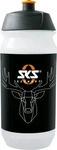 SKS 10473, SKS Trinkflasche Hirsch transparent-schwarz