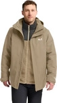 Jack Wolfskin A66473_A0082, Jack Wolfskin Stonelite 3in1 Jacket Men XL braun - hazel