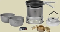 Trangia 150274, Trangia Sturmkocher klein 27-4 UL Alu HA m. Nonstick Pfanne mit