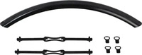 Ortlieb F78107, Ortlieb Quick Rack Mudguard 38mm Farbe black