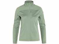 Fjällräven Abisko Lite Fleece Jacket Women Größe L Farbe misty green