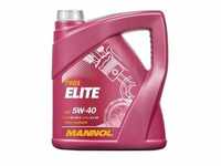 5W-40 Mannol 7903 Elite Motoröl 4 Liter