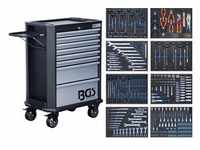 BGS Werkstattwagen | 8 Schubladen | mit 299 Werkzeugen