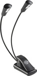 K&ouml;nig & Meyer Notenpultleuchte K&M 12244 Double 2 LED FlexLight