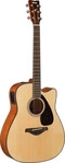 Westerngitarre Yamaha FGX800C Natural