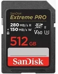 512 GB SDXC Extreme PRO 150MB/s V60 UHS-II Class10 R280-/W Speicherkarte