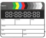 TC-SL1 (EU) Timecode Slate, digitale Filmklappe