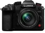 Lumix DC-GH7+G 3,5-5,6/12-60mm Power OIS, schwarz, Kamerakit