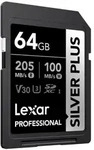 Silver Plus SDXC UHS-I 64GB U3 V30 R205/W100MB/s