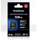 Prof. High-Speed SDXC 128GB UHS-I, Cl10, U3, V30 (100/95 MB/s)