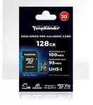 128GB microSDXC Prof. High- Speed UHS-I, Cl10, U3, V30 (100/95 MB/s)