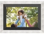 DigiFrame 10B WiFi grau+schwarzes Passepartout, digitaler Bilderrahmen