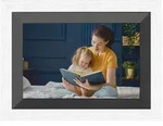 DigiFrame 10B WiFi wei&szlig;+schwarzes Passepartout, digitaler Bilderrahmen