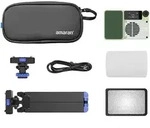 Ace 25x Green Kit Bi-Color LED Kameraleuchte+Grid+Mini-Stativ+Tasche
