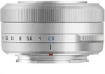 AF 2,8/27 mm, Fujifilm X-Mount silber, Objektiv