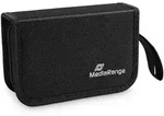 Archivierungsmappe f&uuml;r 6 USB- Sticks & 3 SD Karten, Nylon, schwarz