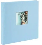 Bella Vista 25x25 cm himmel- blau, 60 wei&szlig;e Seiten, Buchalbum