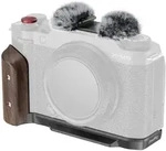 5260 L-f&ouml;rmige Montageplatte m. Holzgriff, schwarz, f&uuml;r FUJIFILM X-M5