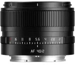 AF 2/40 mm, Sony E-Mount FF schwarz, Objektiv