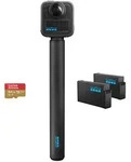 MAX2 Black Accessory Hard Bundle Actioncam, 2x Akkus, 64GB microSD-Karte