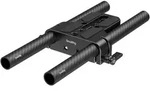 5609 untere Montageplatte mit doppelter 15 mm Stangenklemme