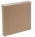 Summertime, 25x25 cm, maple (hellbraun) Buchalbum, 60 Seiten
