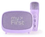 Voice 2 lila, tragbares Mikrofon + Wireless-Lautsprecher
