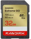 32 GB SDHC-Karte Extreme GO, UHS-1 R100MB/s / W60MB/s 4K