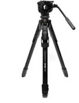 Videostativ Alu Kit mit Fluid Videokopf 500X