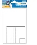 Postkartenaufkleber 10 blickdichte Etiketten f&uuml;r 10x15 cm, selbstklebend