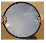 Sun-Mover Pro zebra/wei&szlig; 84 cm Reflektor