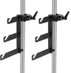 044 3-fach Hintergrundhaken mit Super Clamp (035, 2 St&uuml;ck)