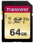 64GB SDXC-Karte 500S UHS-I U3 V30 95/50MB/s