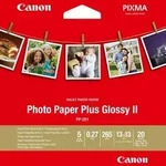PP-201 13x13 cm Plus II Fotoglanzpapier 20 Blatt 265g/m2