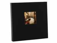 Bella Vista 30x31 cm, schwarz, Album mit 60 schwarzen Seiten