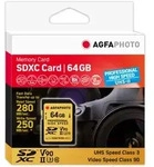 64GB SDXC-Karte Prof. Highsp. UHS-II C10/U3/V90 250MBs/280MBs