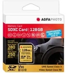128GB SDXC-Karte Prof. Highsp. UHS-II C10/U3/V90 250MBs/280MBs