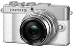 PEN E-P7 wei&szlig;+3,5-5,6/14-42 mm EZ, silber, Kamerakit