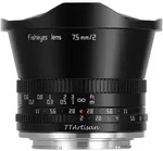 2,0/7,5 mm, Nikon Z-Mount schwarz, Fisheye Objektiv