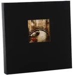 Bella Vista 25x25 cm schwarz, 60 wei&szlig;e Seiten, Buchalbum
