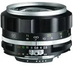 APO-Skopar 2,8/90 mm SLII-S, schwarz/silber, f&uuml;r Nikon AI-S, Objektiv