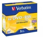 DVD+RW 4x, 5er Pack Jewelcase