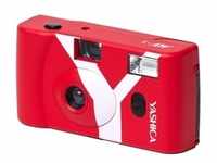 MF-1 rot, analoge KB-Kamera reusable inkl. Film (Color 400-24)+Batt.