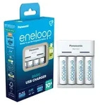eneloop BQCC61 inkl. 4xAA 2000 mAh, USB Charger