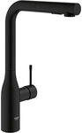 Sp&uuml;ltischmischer Grohe Essence, herausziehbare Geschirrbrause, Ausladung 204 mm,