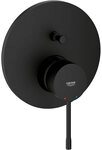 Unterputz-Wannenmischer Grohe Essence, Rosette &Oslash; 158 mm, phantom black - 24167KF1