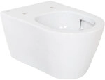 Wand-Tiefsp&uuml;l-WC Laufen Kartell 370 x 285 x 545 mm, sp&uuml;lrandlos, Silent Flush,