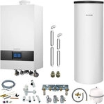 Buderus GB172i.2 Logaplus Gas-Brennwert Paket W22 mit Regelung BC400 und
