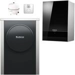 Buderus WLW196i.2-4 AR E S+ Logaplus W&auml;rmepumpen-Paket WLW E7 mit Regelung RC100 H -