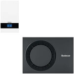 Buderus Luft-Wasser-W&auml;rmepumpe Logaplus WLW176i-7 AR 12 E mit integriertem...